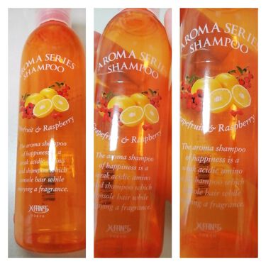 アロマシャンプー トリートメント グレープフルーツ ラズベリー Hair Make Earth アースホールディングス を使った口コミ 使い切ったコスメ第3弾 今回は 使い切っ By きなこ Lips