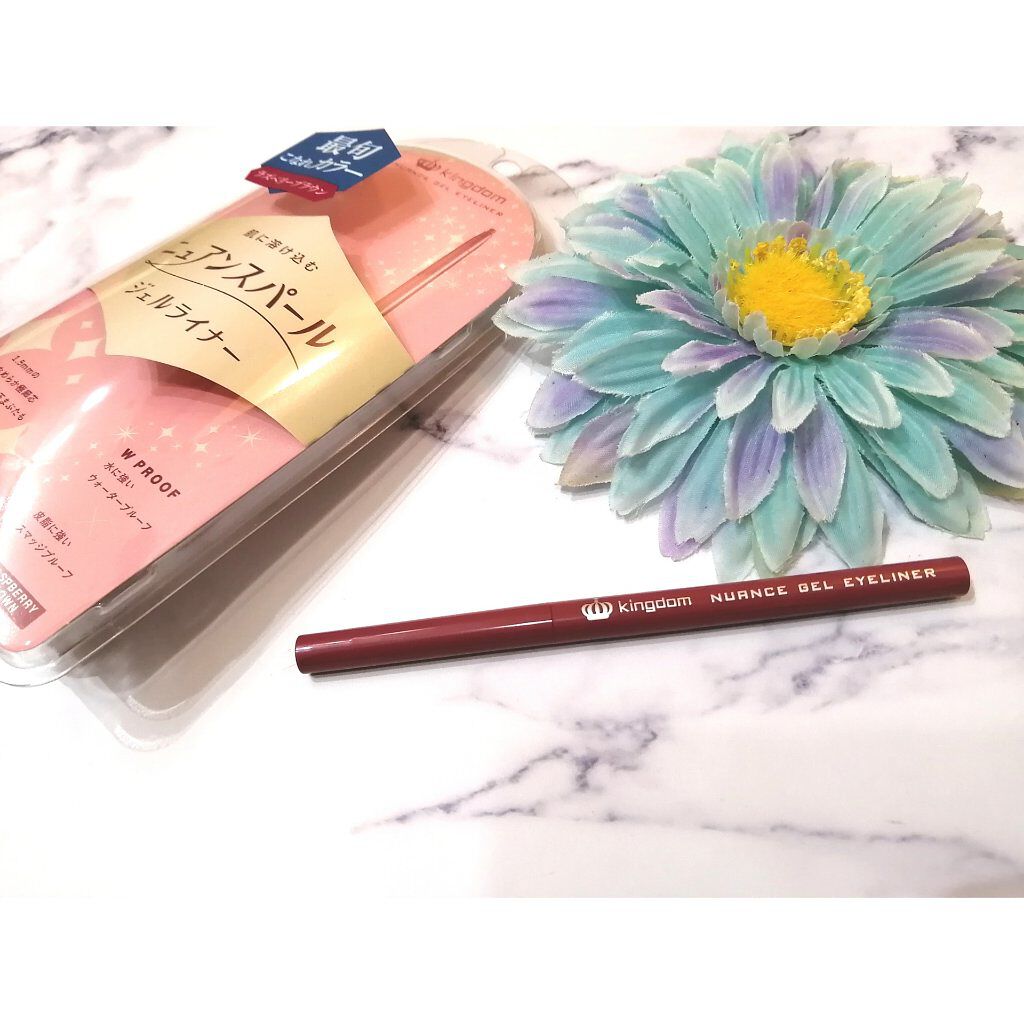 ニュアンスジェルアイライナーWP ラズベリーブラウン/キングダム/ジェルアイライナーを使ったクチコミ（1枚目）