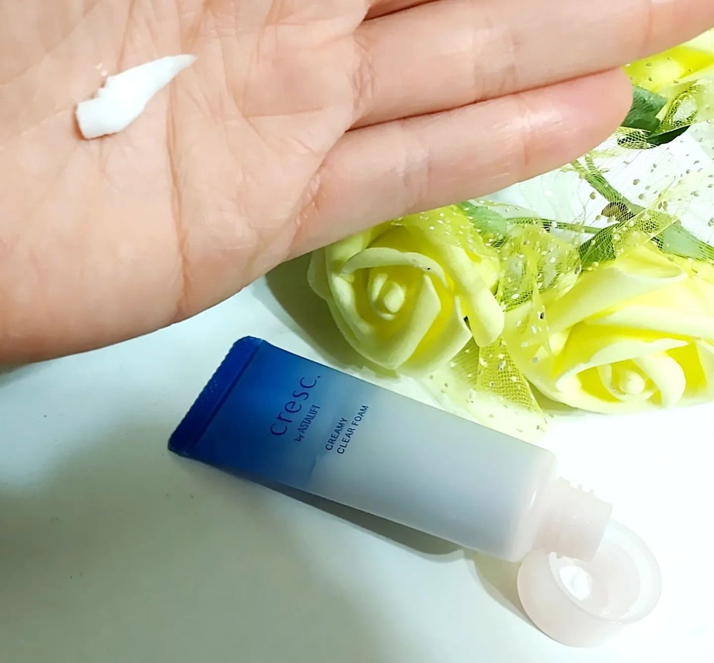 スムースフィット マルチシールド/cresc. by ASTALIFT/化粧下地を使ったクチコミ(4枚目)