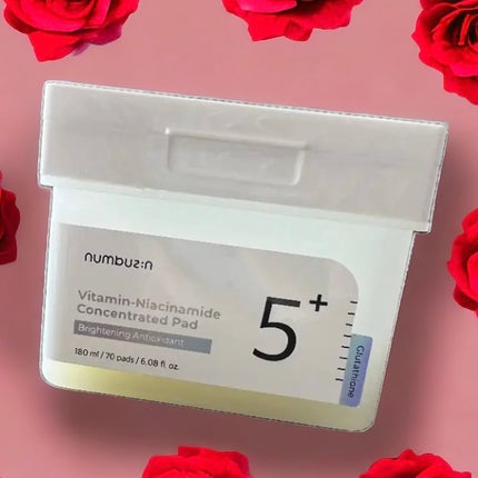 5番 白玉グルタチオンCフィルムパッド/numbuzin/トナーパッドを使ったクチコミ(2枚目)