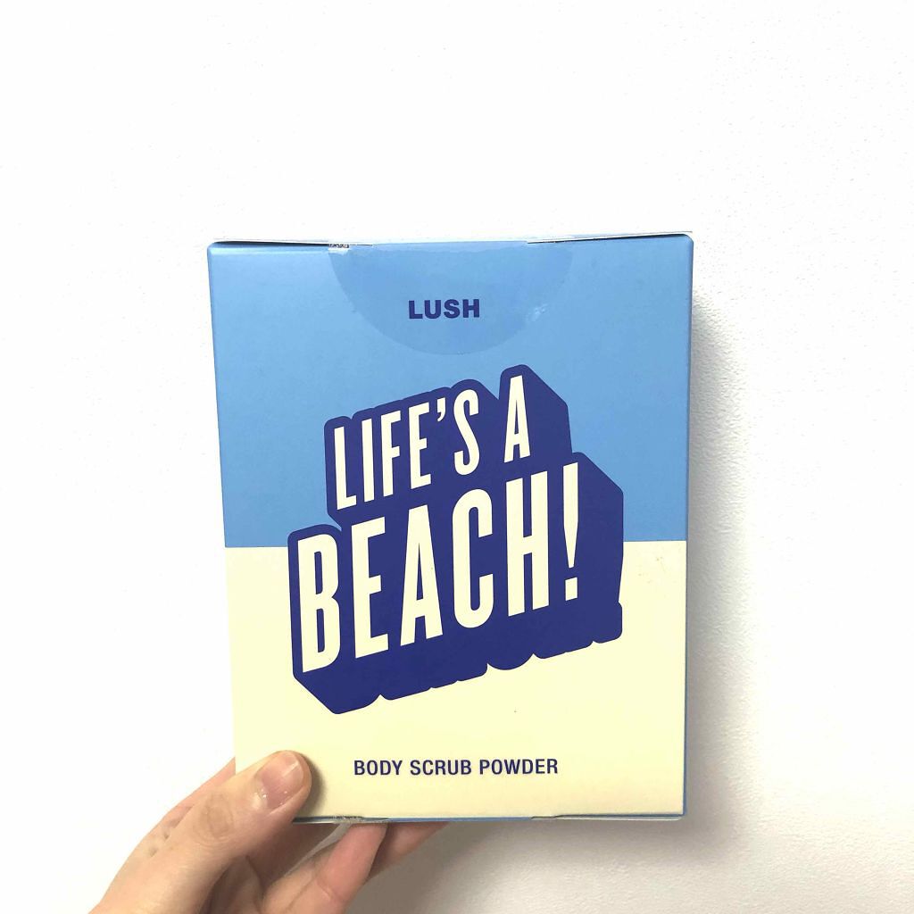 ライフ イズ ビーチ/ラッシュ/ボディスクラブを使ったクチコミ（1枚目）