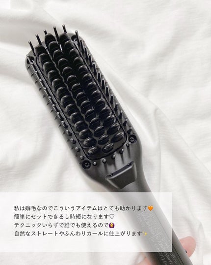 スタイリッシュ コンパクトイオンヒートブラシ MHB-3040-K/mod's hair/ヒートブラシを使ったクチコミ(4枚目)