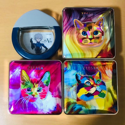 アニマルアイシャドウ(4シェード)/ZEESEA/アイシャドウパレットを使ったクチコミ(2枚目)