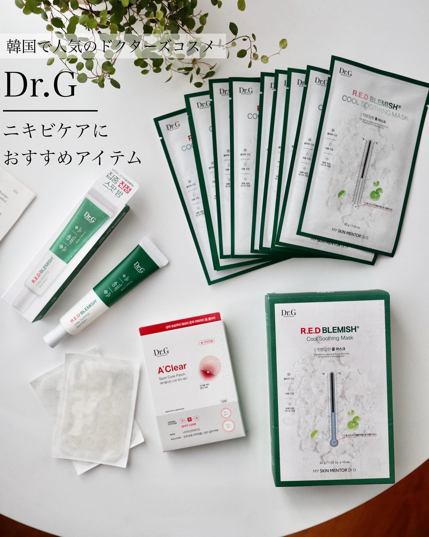 レッドブレミッシュ クールスージングマスク/Dr.G/シートマスク・パックを使ったクチコミ(1枚目)