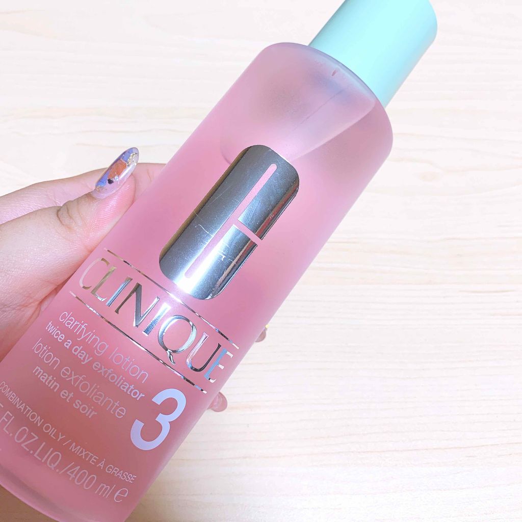 クラリファイング ローション 3/CLINIQUE/拭き取り化粧水を使ったクチコミ(1枚目)