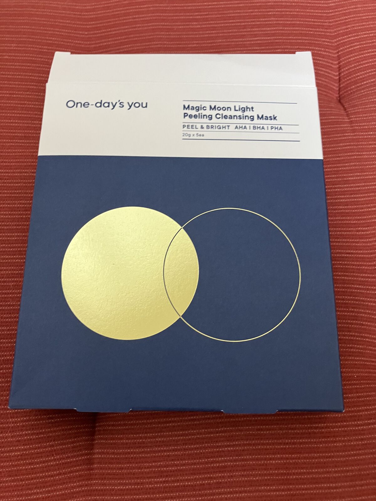 マジックムーンライトピーリングクレンジングマスクパック/One-day's you/シートマスク・パックを使ったクチコミ（1枚目）