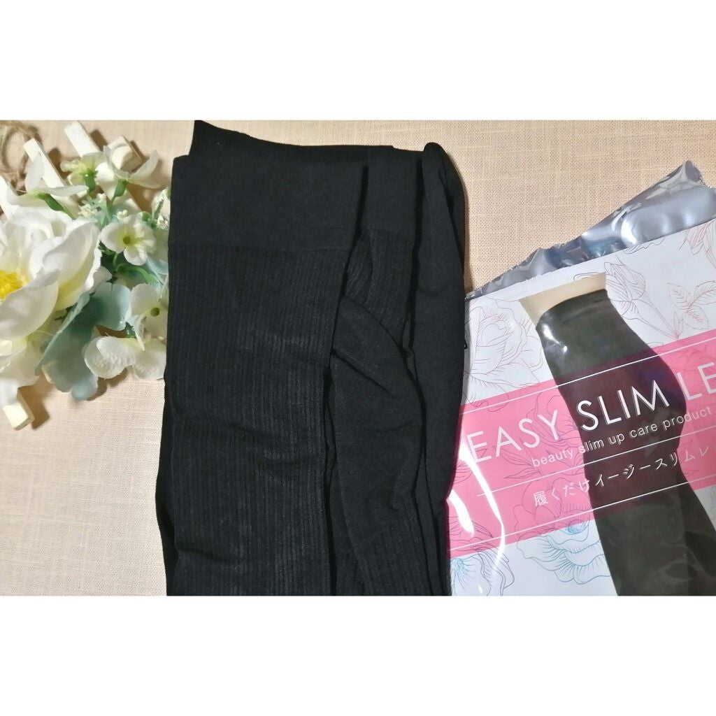 履くだけイージースリムレッグ/slimlab/着圧ソックス・レギンスを使ったクチコミ(2枚目)