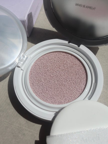 コンプリメントシリーズクッション 紫色(ボラ)/Ameli/クッションファンデーションを使ったクチコミ(5枚目)