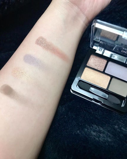 リラクシーアイシャドウ/GENE TOKYO/アイシャドウパレットを使ったクチコミ(3枚目)