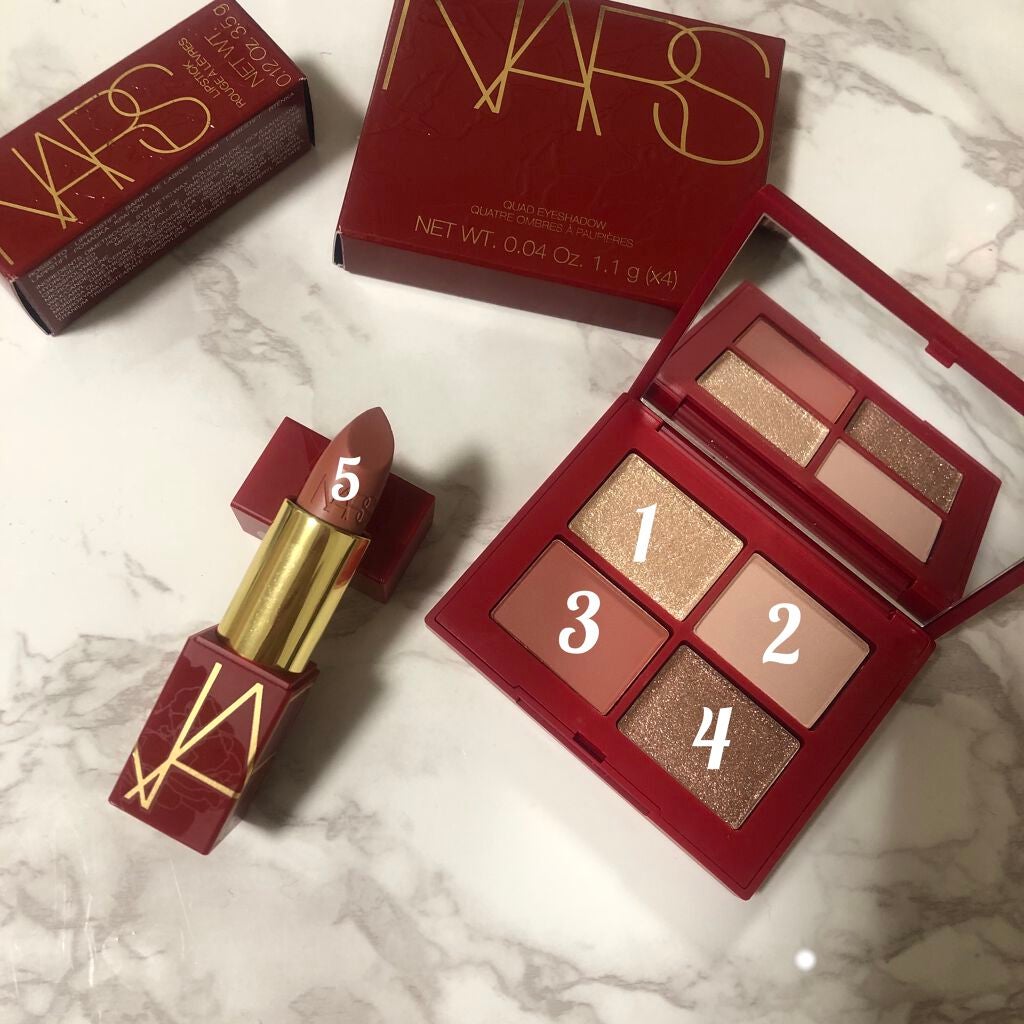 クワッドアイシャドー/NARS/アイシャドウパレットを使ったクチコミ(2枚目)