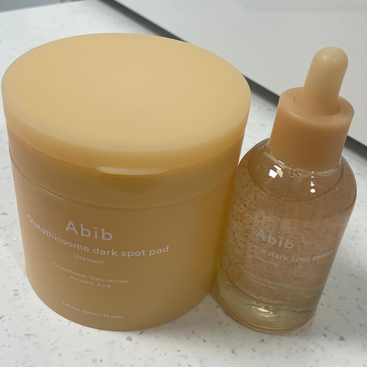 グルタチオンソームダークスポットパッドビタタッチ/Abib /トナーパッドを使ったクチコミ(1枚目)