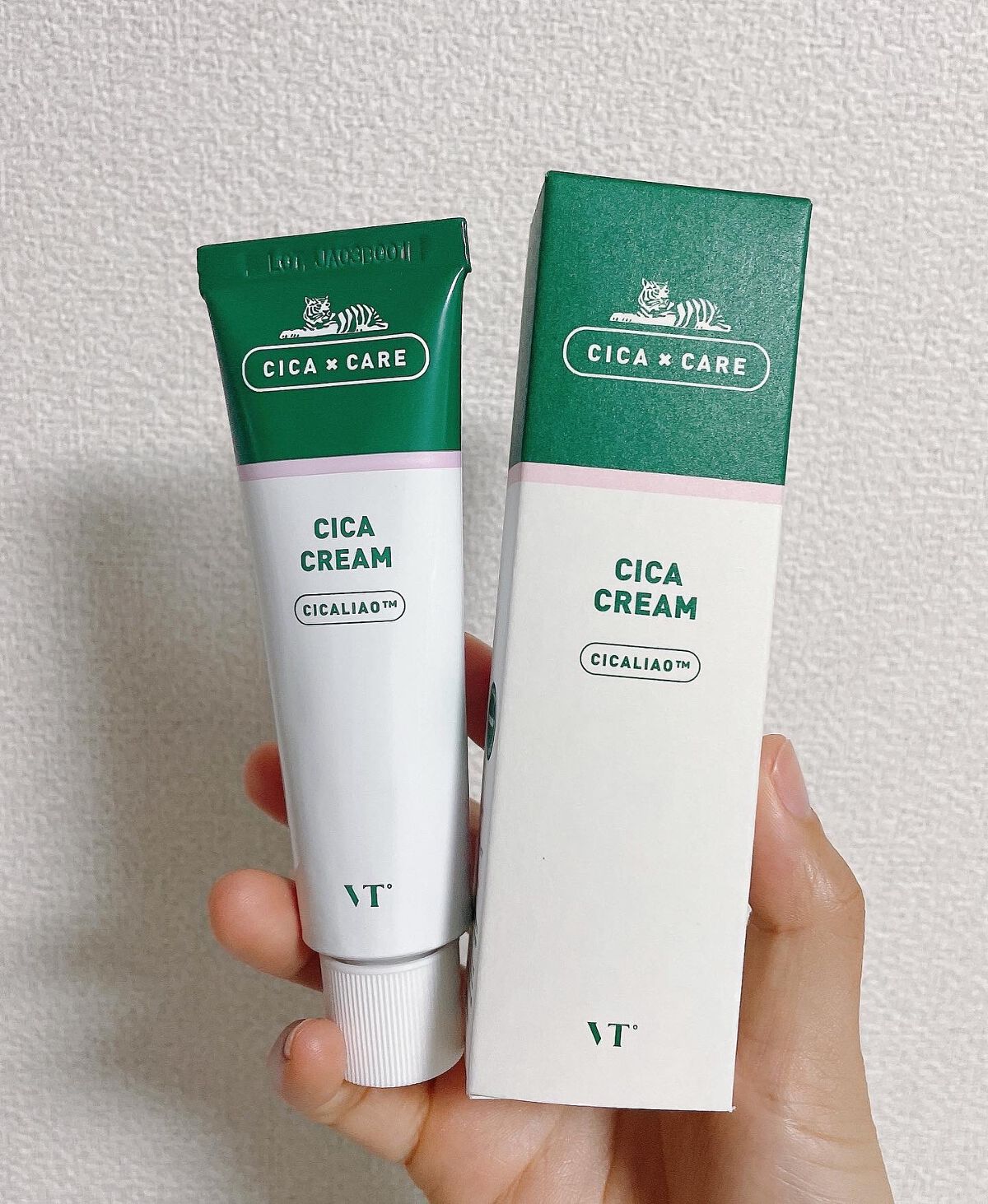 CICA クリーム/VT/フェイスクリームを使ったクチコミ(1枚目)