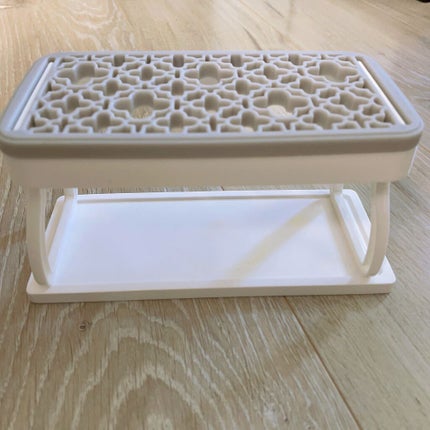 メイクブラシスタンド/セリア/その他化粧小物を使ったクチコミ(5枚目)