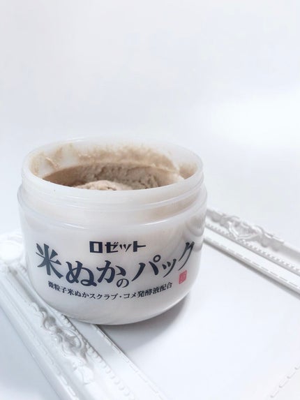 江戸こすめ 米ぬかのパック/ロゼット/洗い流すパック・マスクを使ったクチコミ(1枚目)