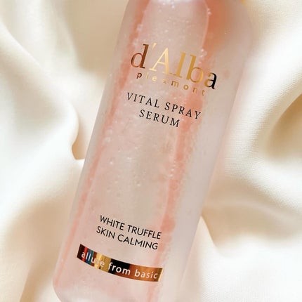 ダルバ ホワイトトリュフバイタルスプレーセラム/ダルバ/ミスト状化粧水を使ったクチコミ(2枚目)