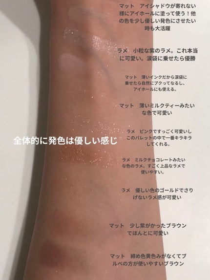 プレイカラーアイズ ≪ミルキーコレクション≫/ETUDE/アイシャドウパレットを使ったクチコミ(4枚目)