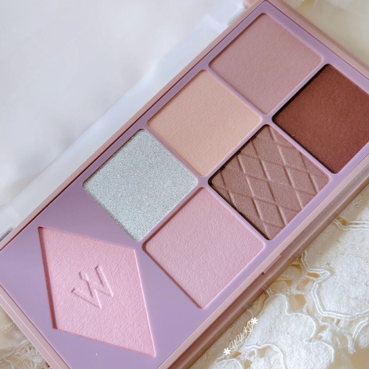 ウォンジョンヨ W デイリームードアップパレット /Wonjungyo/アイシャドウパレットを使ったクチコミ(5枚目)