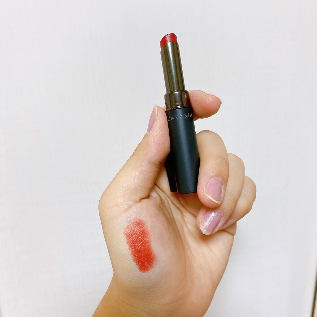 アウェイキングシルキールージュ/DAZZSHOP/口紅を使ったクチコミ（2枚目）