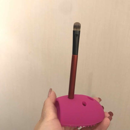 ブラシクリーナー/セリア/その他化粧小物を使ったクチコミ(3枚目)