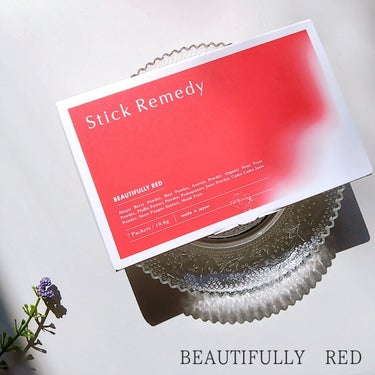 Beautifully Red/Stick Remedy/健康サプリメントを使ったクチコミ（1枚目）