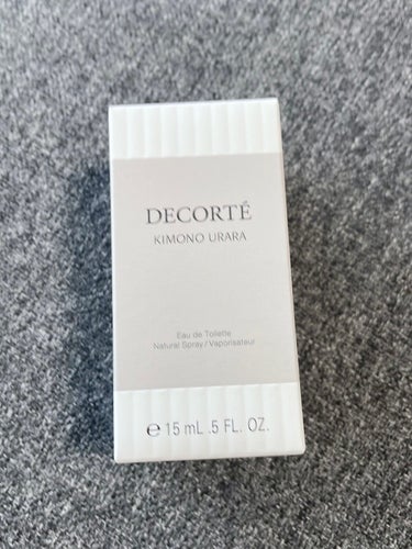 DECORTÉ キモノ　ウララ　オードトワレのクチコミ「DECORTÉ
キモノ ウララ オードトワレ
15ml
3,300円税込




艶めいて、ど.....」（2枚目）