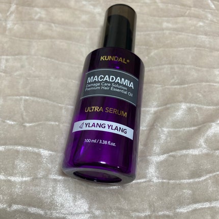 クンダル マカダミア ウルトラヘアセラム /KUNDAL/ヘアオイルを使ったクチコミ(1枚目)