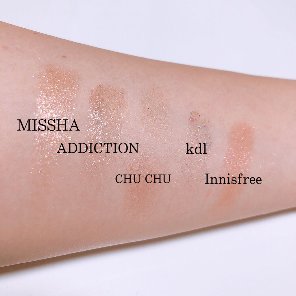 スマイルハート Chic Chicアイシャドウ/FLORTTE/アイシャドウパレットを使ったクチコミ（3枚目）