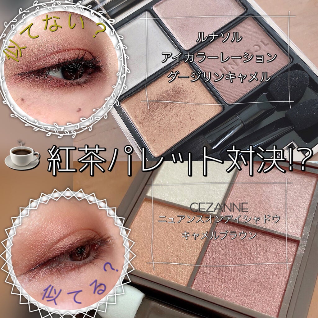 アイカラーレーション/LUNASOL/アイシャドウパレットを使ったクチコミ(1枚目)