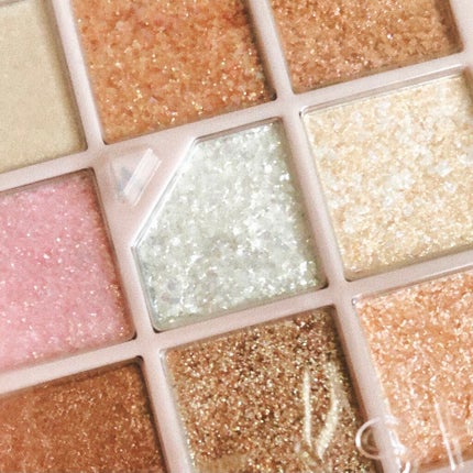 グリッターペディアアイパレット/unleashia/アイシャドウパレットを使ったクチコミ(1枚目)