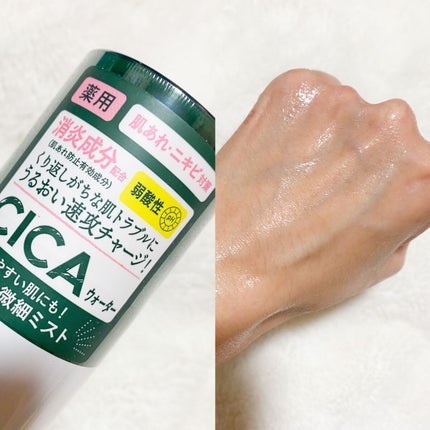 薬用 CICA ウォーターミスト/タイガレイド/ミスト状化粧水を使ったクチコミ(2枚目)