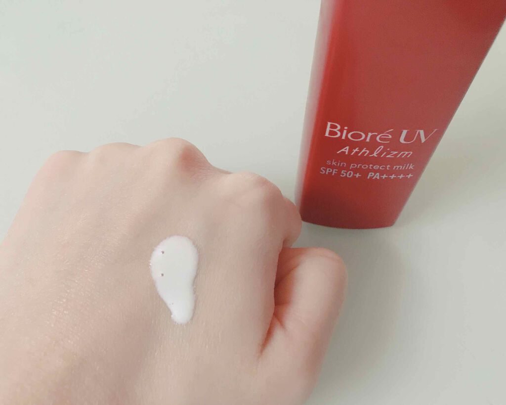 ビオレUV アスリズム スキンプロテクトミルク/ビオレ/日焼け止めミルクを使ったクチコミ(3枚目)