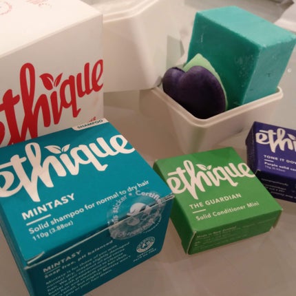 シャンプー バー ヒーリ キウィ/Ethique/市販シャンプーを使ったクチコミ(1枚目)
