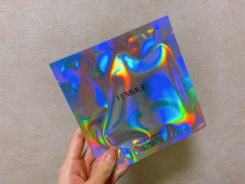 ドリームグロウマスク RR(透明感・キメ)/FEMMUE/シートマスク・パックを使ったクチコミ(1枚目)
