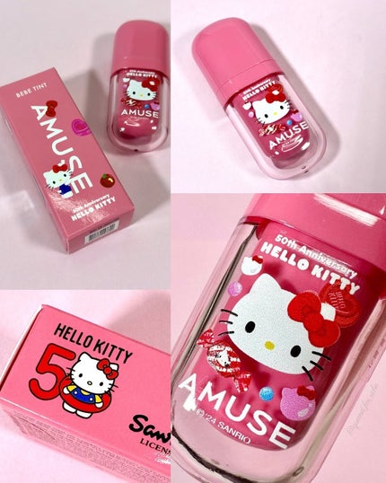 ジェルフィットティント/AMUSE/リップティントを使ったクチコミ(3枚目)
