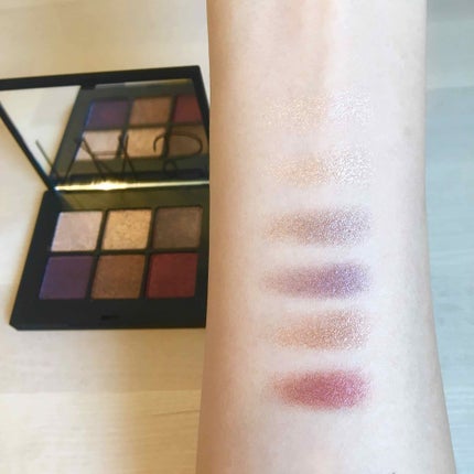 ヴォワヤジュールアイシャドウパレット/NARS/アイシャドウパレットを使ったクチコミ(2枚目)
