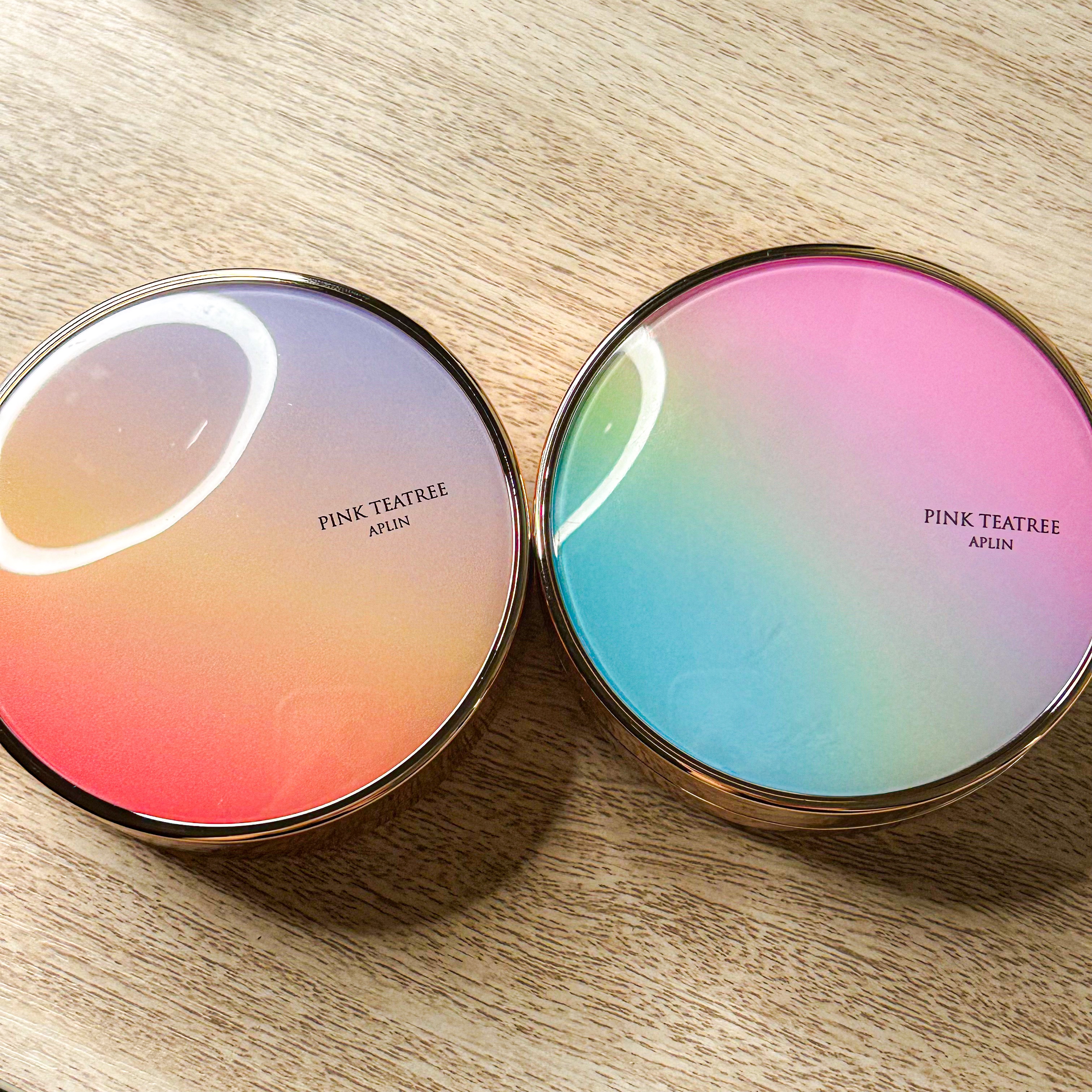 ピンクティーツリーカバークッション/APLIN/クッションファンデーションを使ったクチコミ（1枚目）