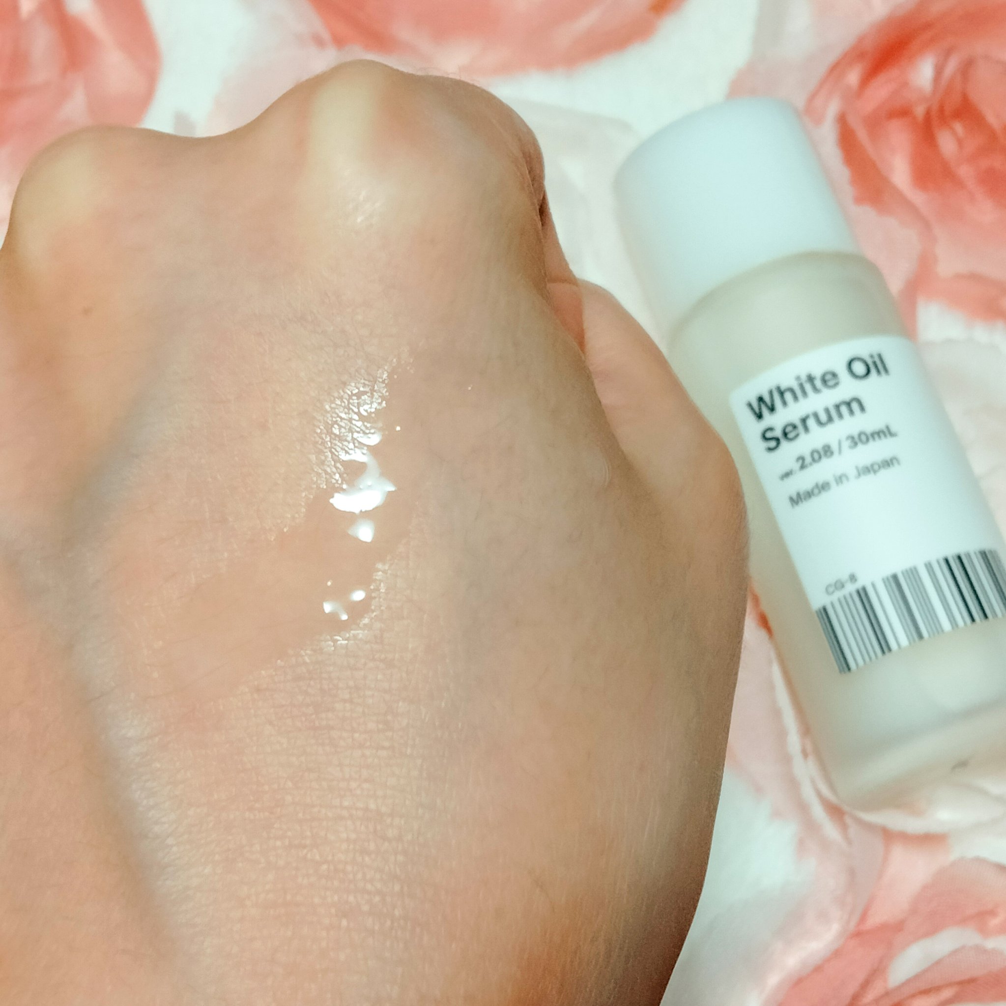 白いオイル/AGILE COSMETICS PROJECT/美容液を使ったクチコミ（2枚目）