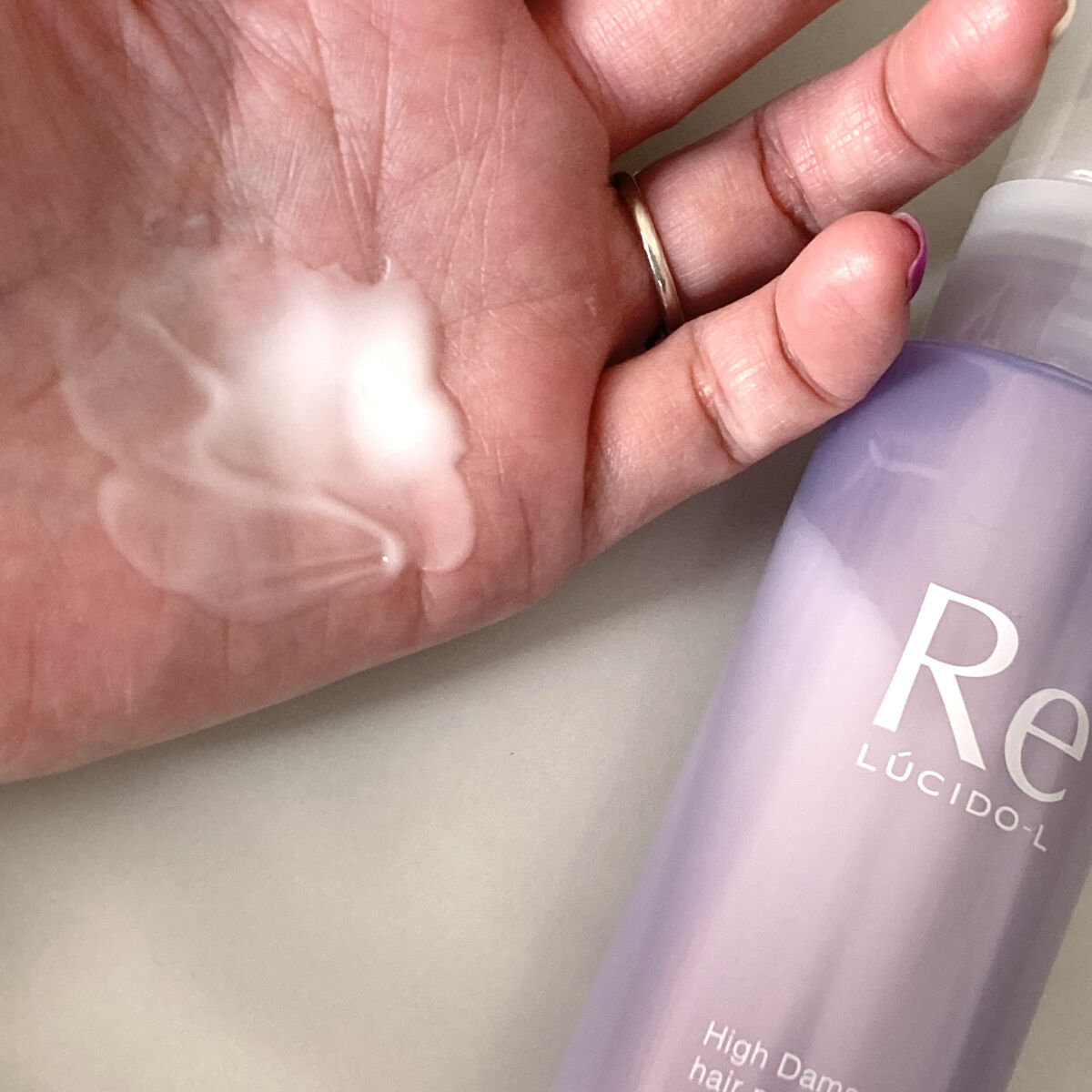 ＃質感再整ヘアミルク/ルシードエル/ヘアミルクを使ったクチコミ（3枚目）