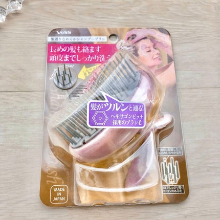 髪通りなめらか シャンプーブラシ KNS-600/ベス/スカルプブラシを使ったクチコミ(3枚目)