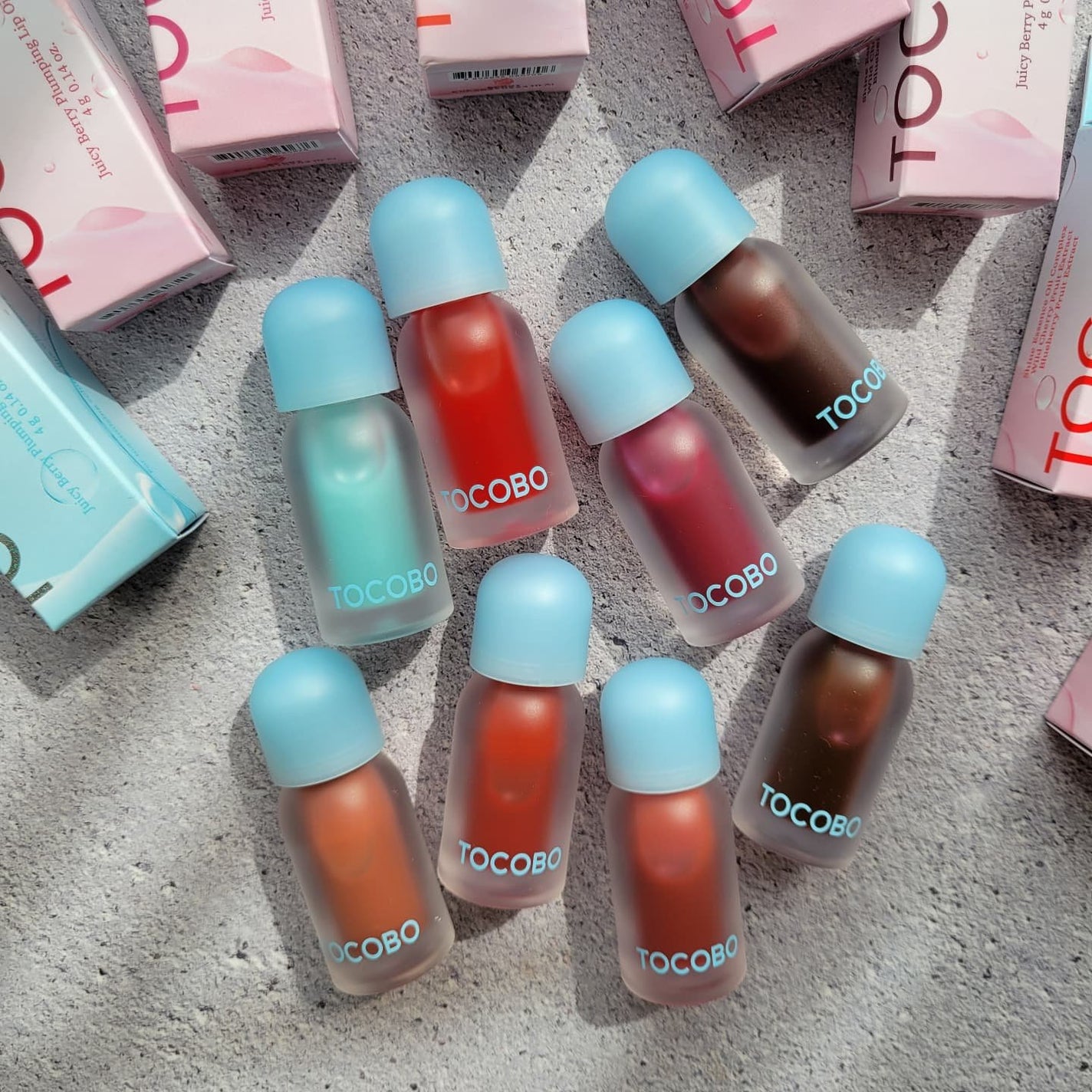 ジューシーベリープランピングリップオイル/TOCOBO/リップグロスを使ったクチコミ(1枚目)