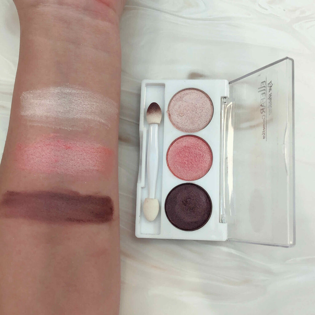 エルファー プロフェッショナル アイシャドウ/DAISO/アイシャドウパレットを使ったクチコミ（1枚目）