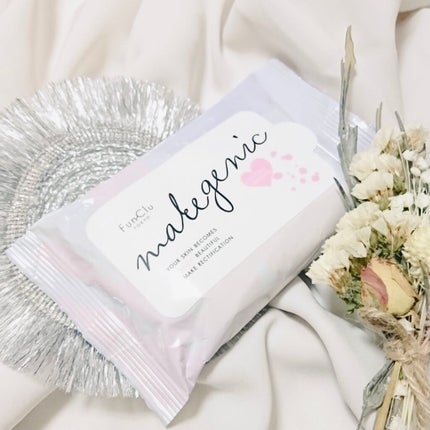 メイク直し用乳液コットンシート (ボタニカルモイスト)/makegenic(メイクジェニック)/フェイスシートを使ったクチコミ(2枚目)