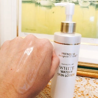 美白ウォータリースキンローション/世田谷コスメ/化粧水を使ったクチコミ(3枚目)
