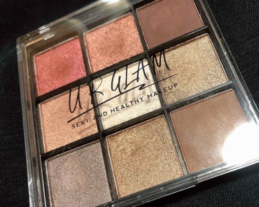 UR GLAM　BLOOMING EYE COLOR PALETTE/U R GLAM/パウダーアイシャドウを使ったクチコミ（1枚目）