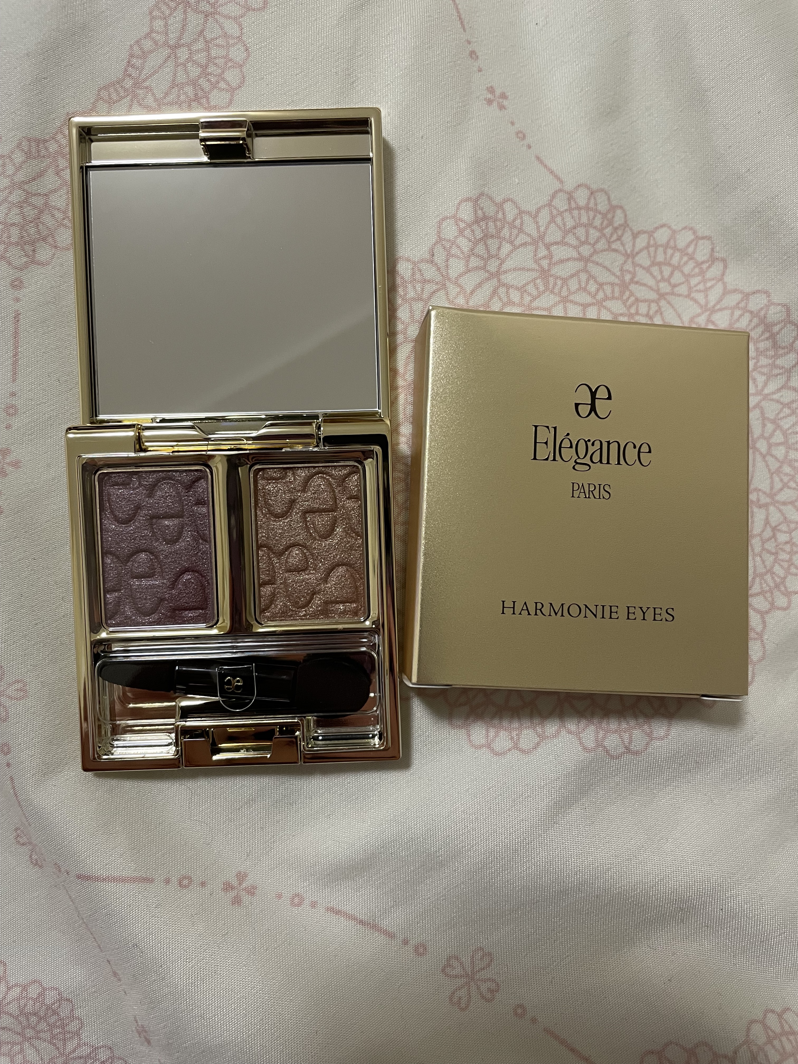 エレガンス アルモニーアイズ/Elégance/アイシャドウパレットを使ったクチコミ（3枚目）