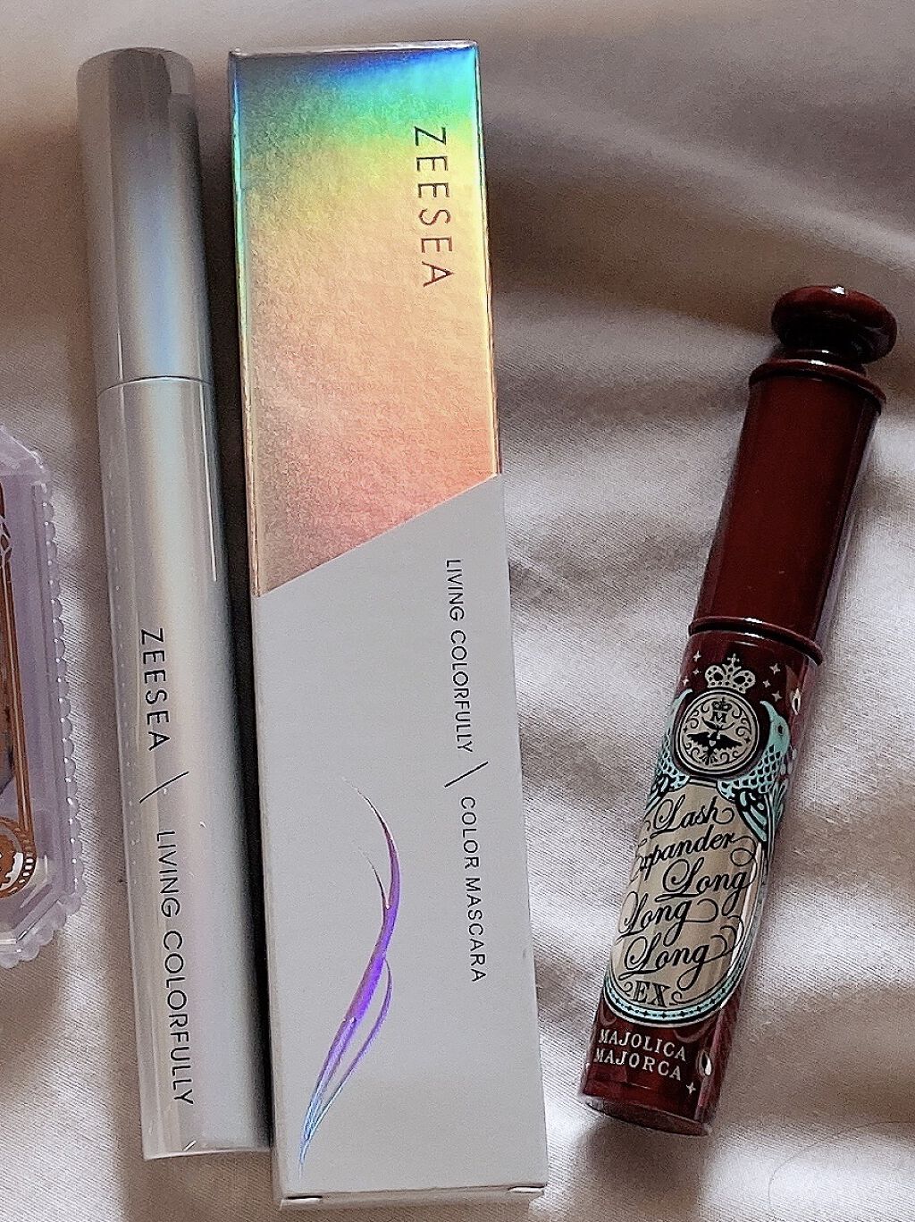 ダイヤモンドシリーズ カラーマスカラ/ZEESEA/マスカラを使ったクチコミ（2枚目）