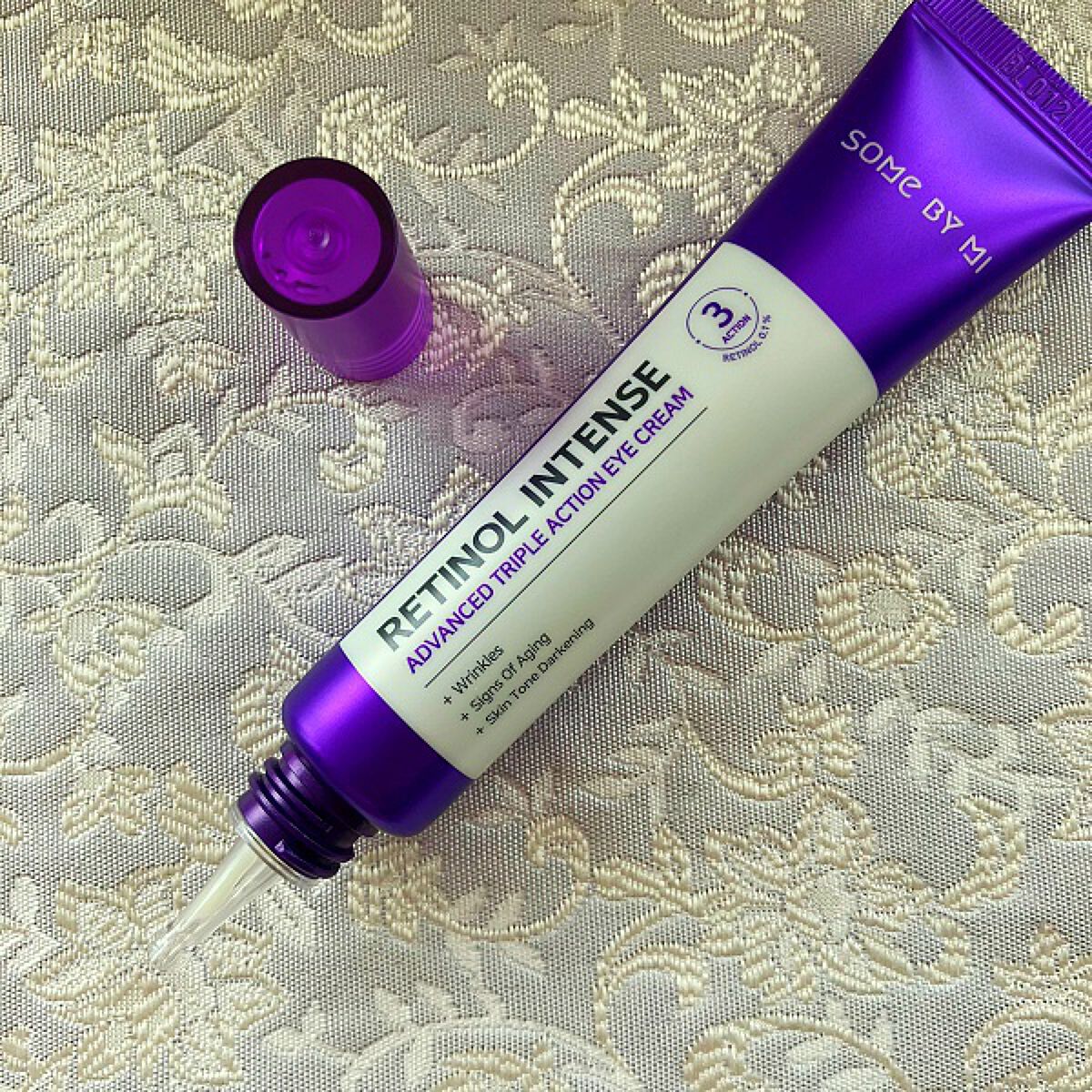 レチノールインテンシブ アドバンスドトリプルアクションアイクリーム/SOME BY MI/アイケア・アイクリームを使ったクチコミ（3枚目）