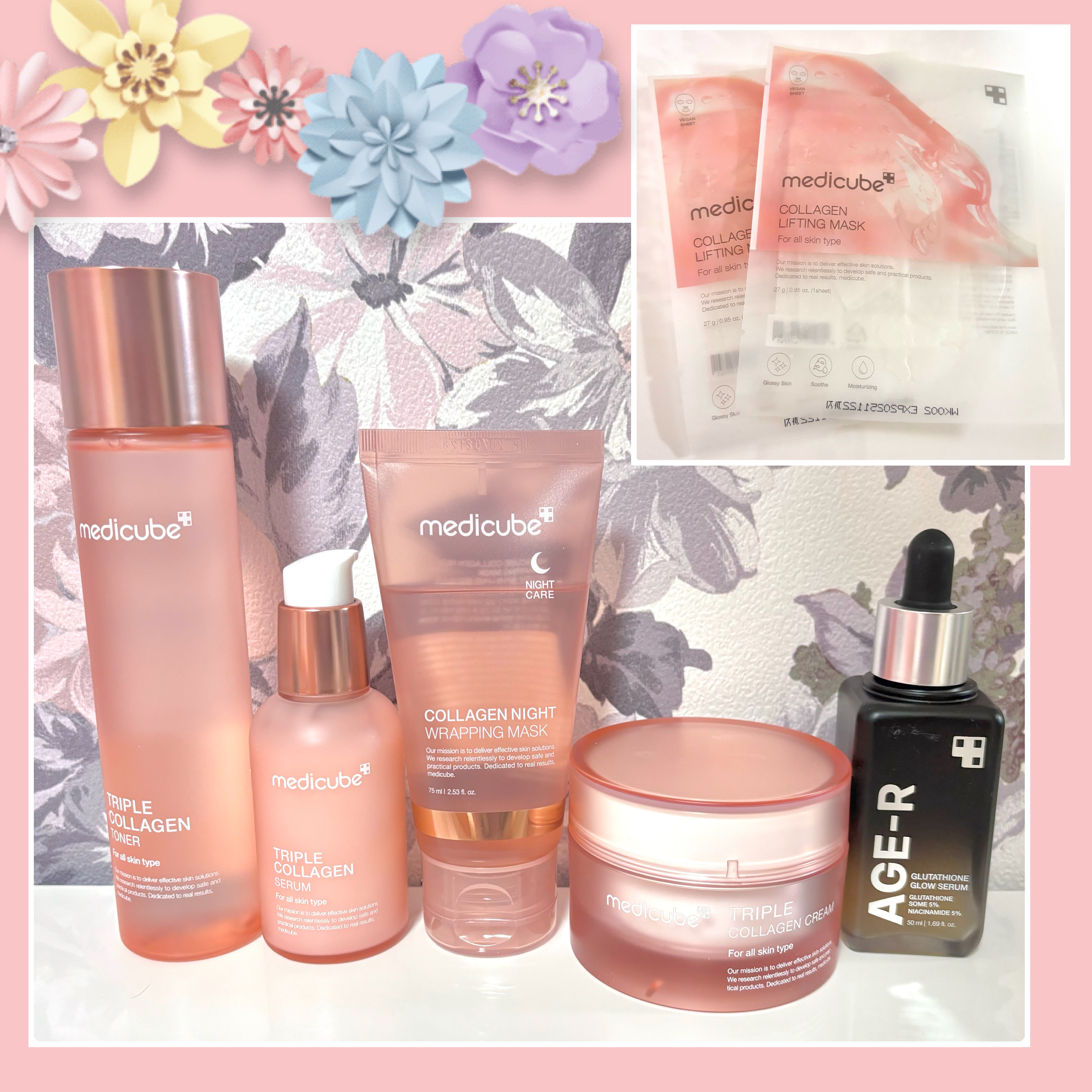 もち肌コラーゲンリフティングマスク/MEDICUBE/シートマスク・パックを使ったクチコミ（1枚目）