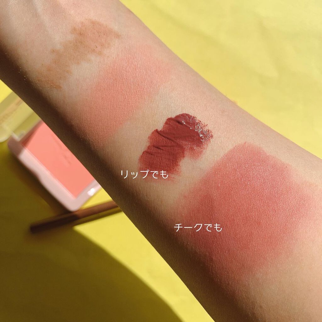 ヌードマットブラッシャー/CathyDoll/パウダーチークを使ったクチコミ(6枚目)