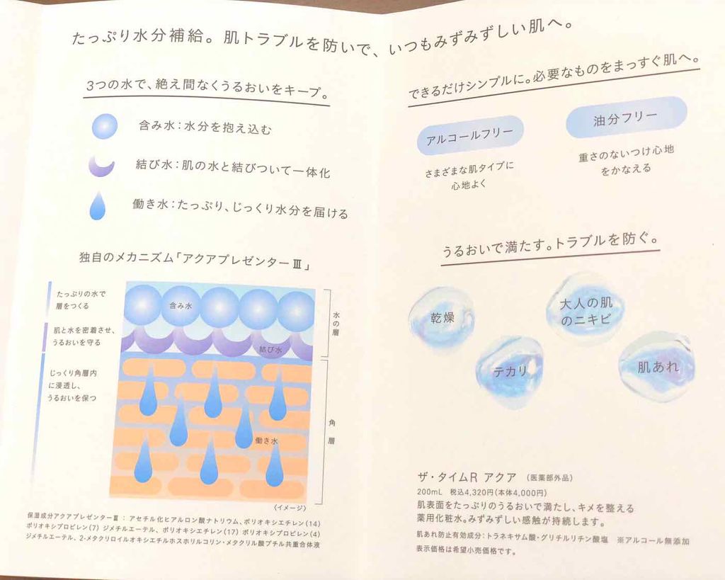 ザ・タイムR アクア/IPSA/化粧水を使ったクチコミ(3枚目)